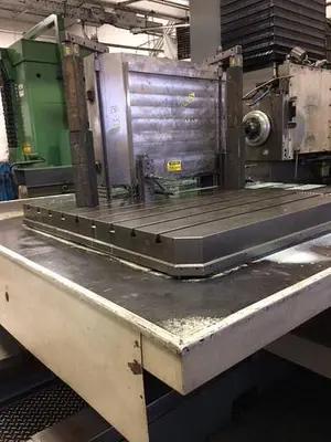 USED 1996 5.9" WOTAN CNC BORING MILL CUTMAX 3