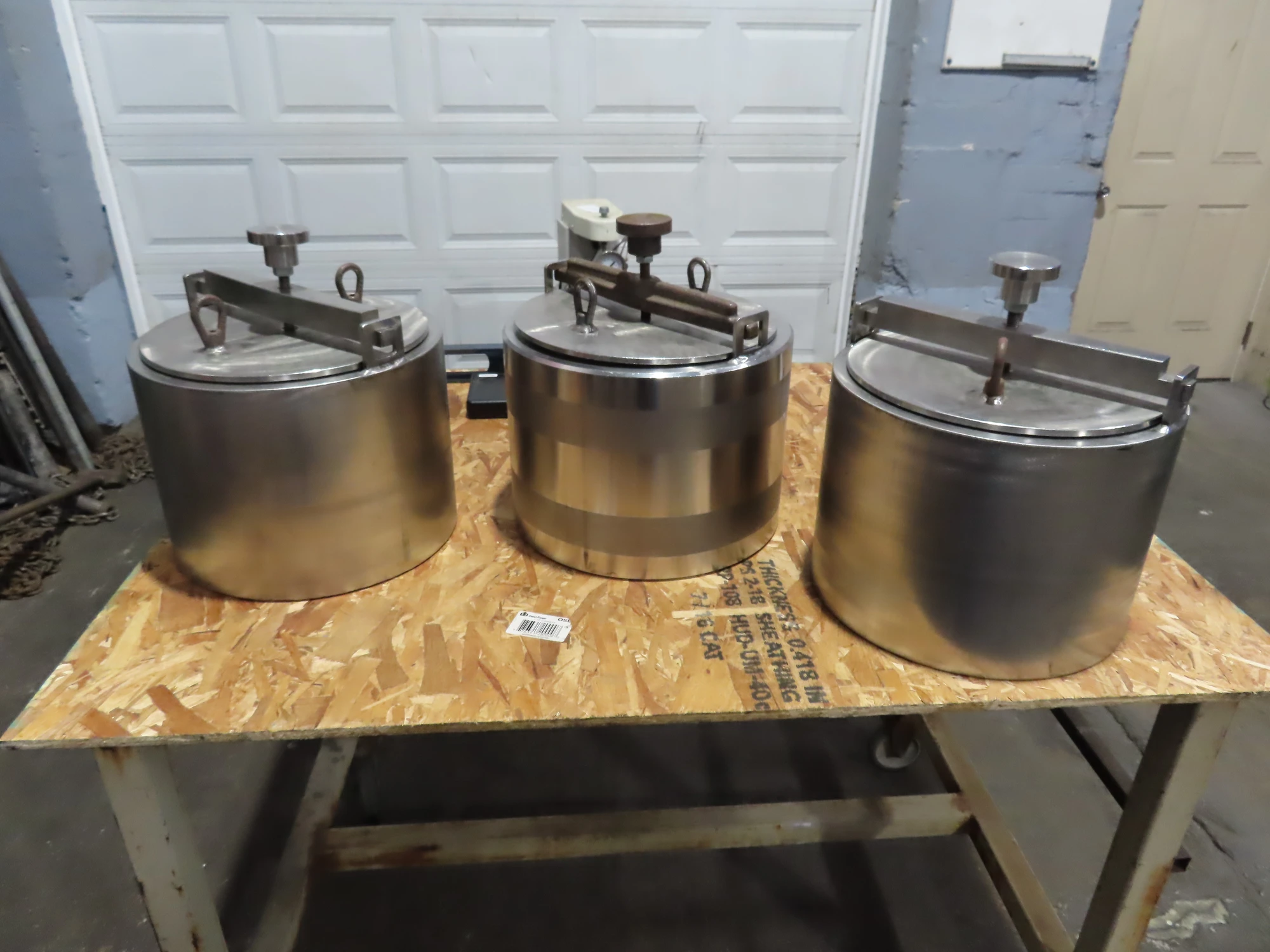 Jar Mill Jars, stainless steel grinding jars