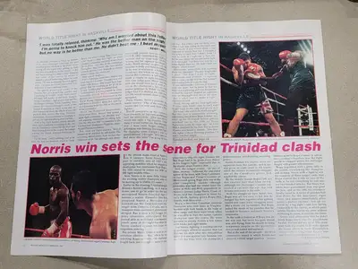 USED BOXING MONTHLY FEBRUARY 1997
