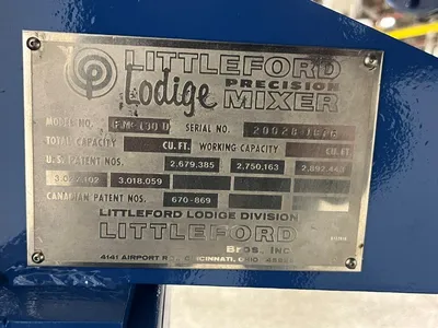 Used LITTLEFORD FM130D Mixers Ohio US | HGR 24 #727692