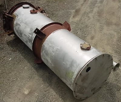 USED VIBRA SCREW HOPPER LIVE BOTTOM