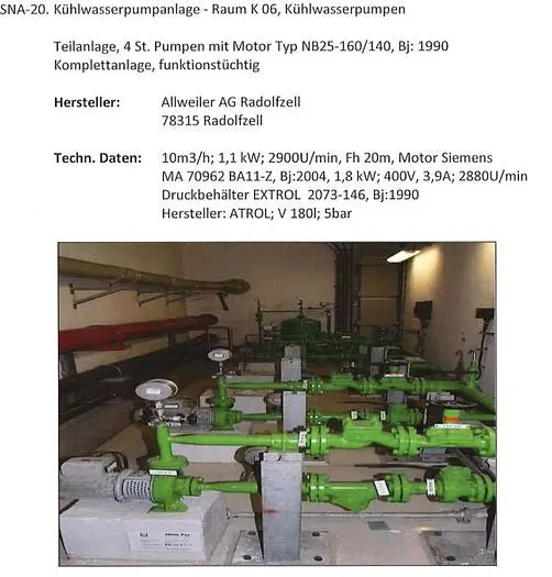 Used 1990 ALLWEILER NB25-160/140 Motors (misc) | UCY Industrial GmbH #386448