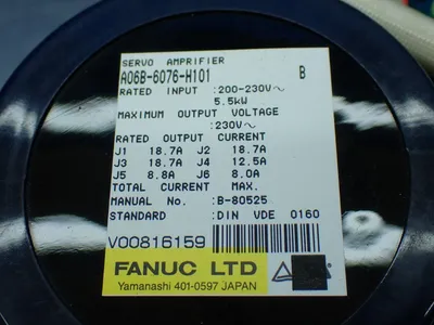 USED FANUC A06B6076H701