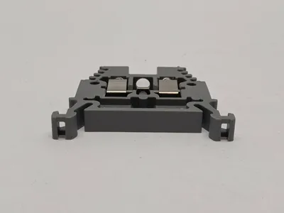 3450 | Woertz  Terminal Block Gray 4mm LOT OF 10 - Used