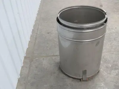 Metal Fab 20PIC30-440 Stainless Double Wall Pressure Chimney Pipe Duct 20" x 30"