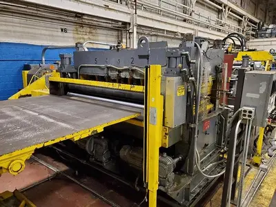 60" Strilich/Voss Cut to Length Line (Used) VX-2399