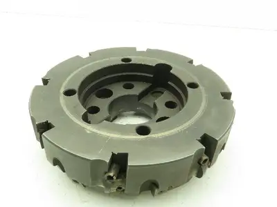 VR/Wesson MAC-11270 Fansteel Indexable Face Mill 10" Cutter 2.5" Arbor