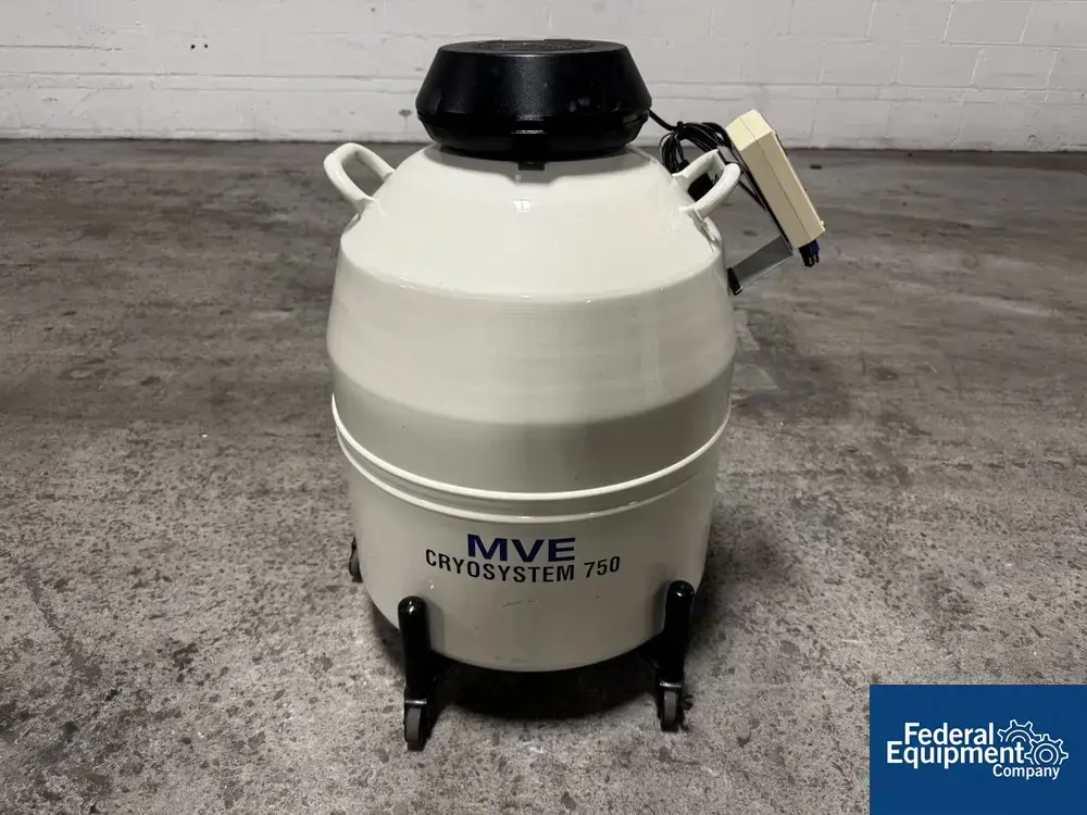 USED MVE MVE Cryogenics Liquid Nitrogen Vial Storage Vessel