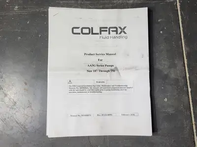 NEW 2015 COLFAX AA3G/NVPPCA187SM