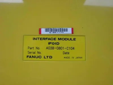 USED FANUC A03B-0801-C104