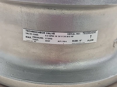 NEW Technocheck Valve 8M-501-8757-36