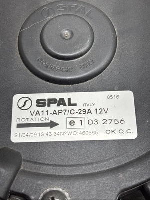 New | in-Stock Spal _UNKNOWN_ Fans Indiana US | J&J Industrial Supply #1314339