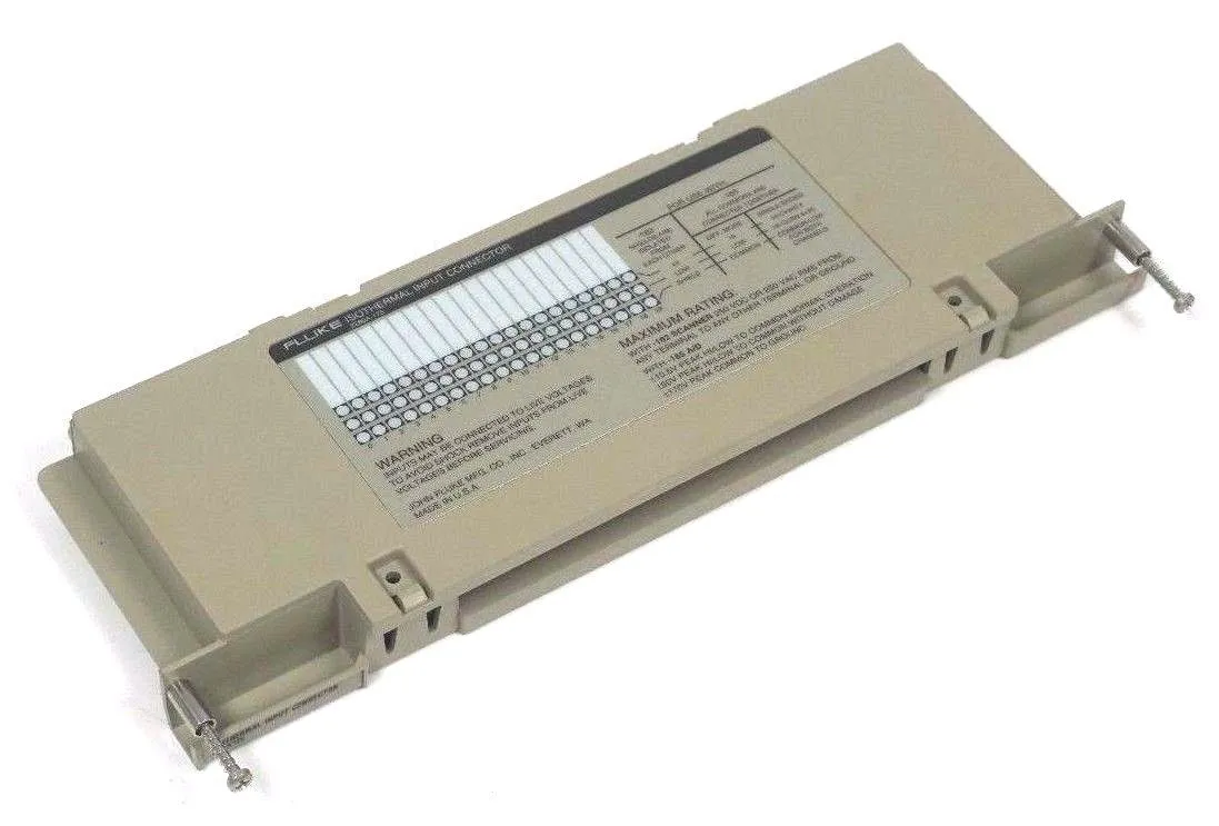 NEW FLUKE 2280A-175 ISOTHERMAL INPUT CONNECTOR 2280A175
