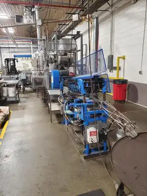 Roll Through Can Labeler, 601 Cans, Hot Glue