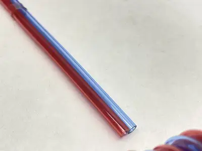 TCU0425-2-CW-X60 | SMC  Polyurethane Coil Tubing 2 Tube Blue/Red LOT OF 4 - New