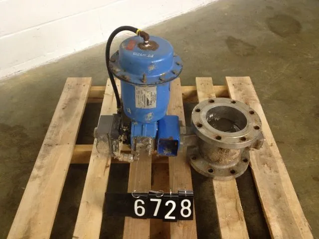 Neles Jamesbury 6"-150 V-Ball Control Valve