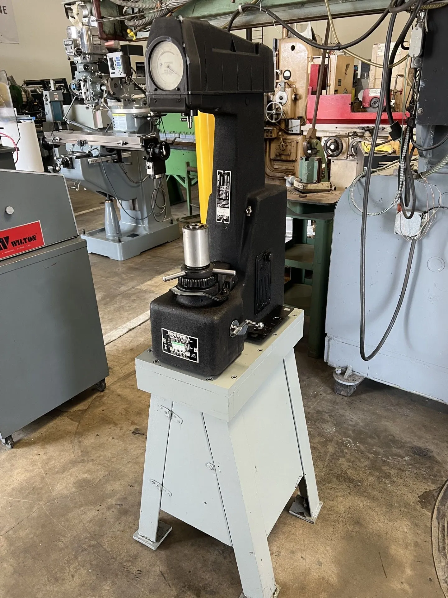 ROCKWELL MODEL 4JR SUPERFICIAL HARDNESS TESTER #7800 #2