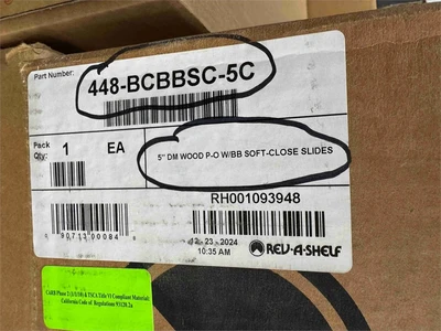 Used REV-A-SHELF, BLUM _UNKNOWN_ Misc Woodworking Parts Oregon US | MachineryMax #1547075