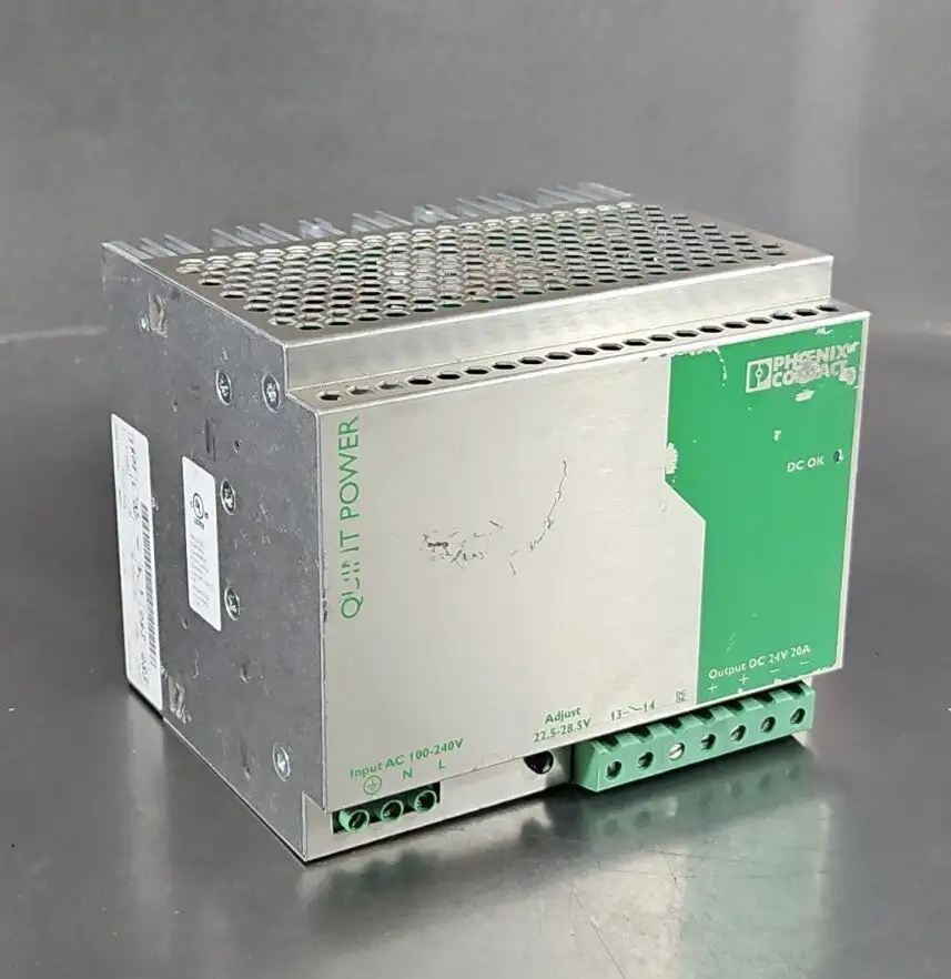 Phoenix Contact QUINT-PS-100- 240AC/24DC/20 Power Supply (2938620) 4E-22