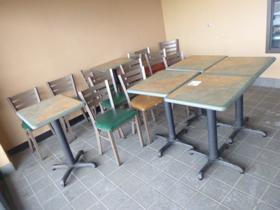6 Tables and 12 Chairs