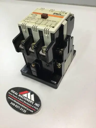 Used FUJI ELECTRIC SC-3N 4NC2H0 PLC Contactors | Ideal Machinery #618685