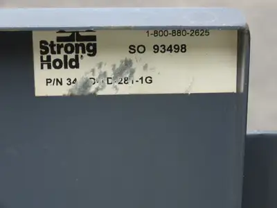 Strong Hold Extreme Duty 12 GA Shop Desk 1 Drawer Riser Shelf 36x28x54"