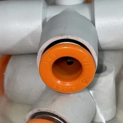 Large Lot Of New SMC Fittings 1/4" NP See Photos Fast Shipping +Warranty