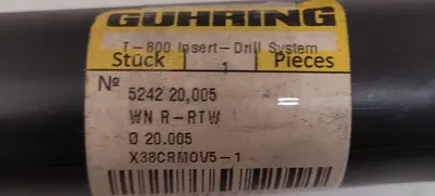Used GUHRING 5242 - 20,005 Misc Industrial Equipment Kentucky US | Aucto #687123