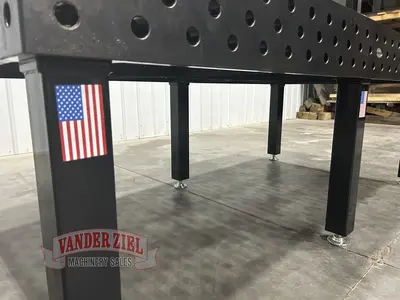 Siegmund Imperial Series System 28 4'x8' (48"x96") Welding Table with Plasma Nitration - NEW, Model US280030.XD7