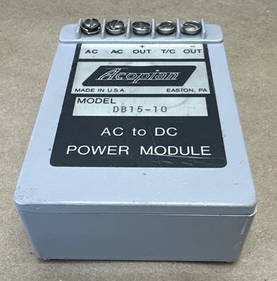 USED Acopian DB15-10