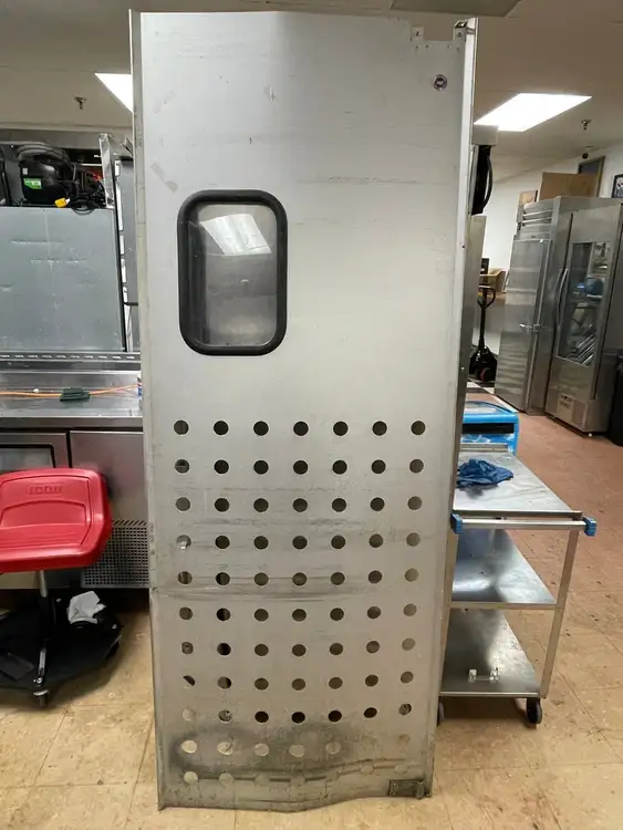 Used Eliason Used Eliason Commercial Swinging Door with Window - Without Hardware Flooring, Windows, and Doors Illinois US | Falcon Restaurant Supply #1375002