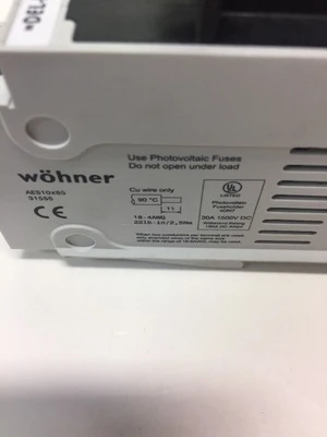 USED Wohner Does Not Apply
