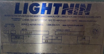 USED Lightnin 17Q20