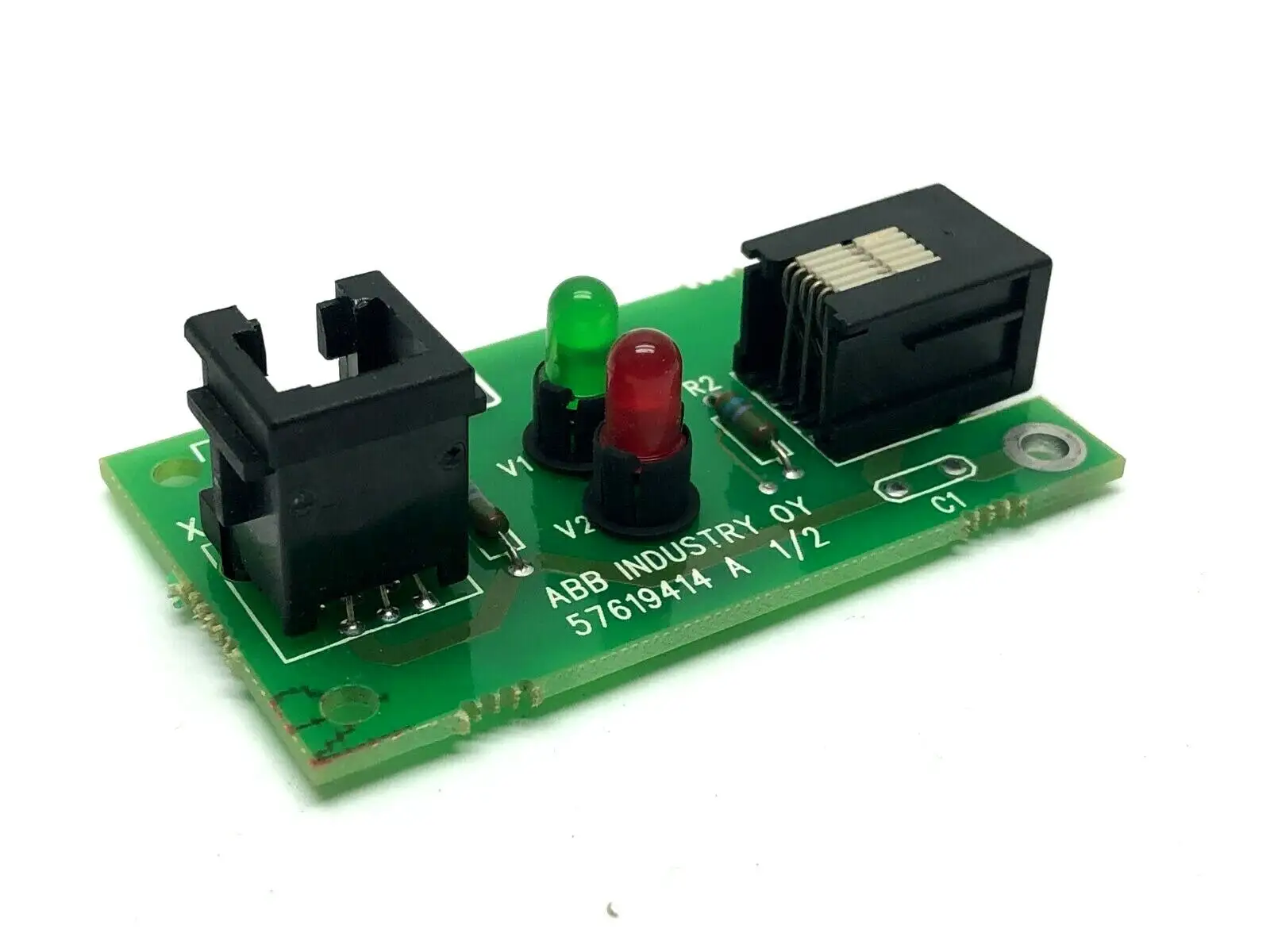 57619414 A 1/2 | ABB  Interface Inverter Board - For Parts Or Not Working