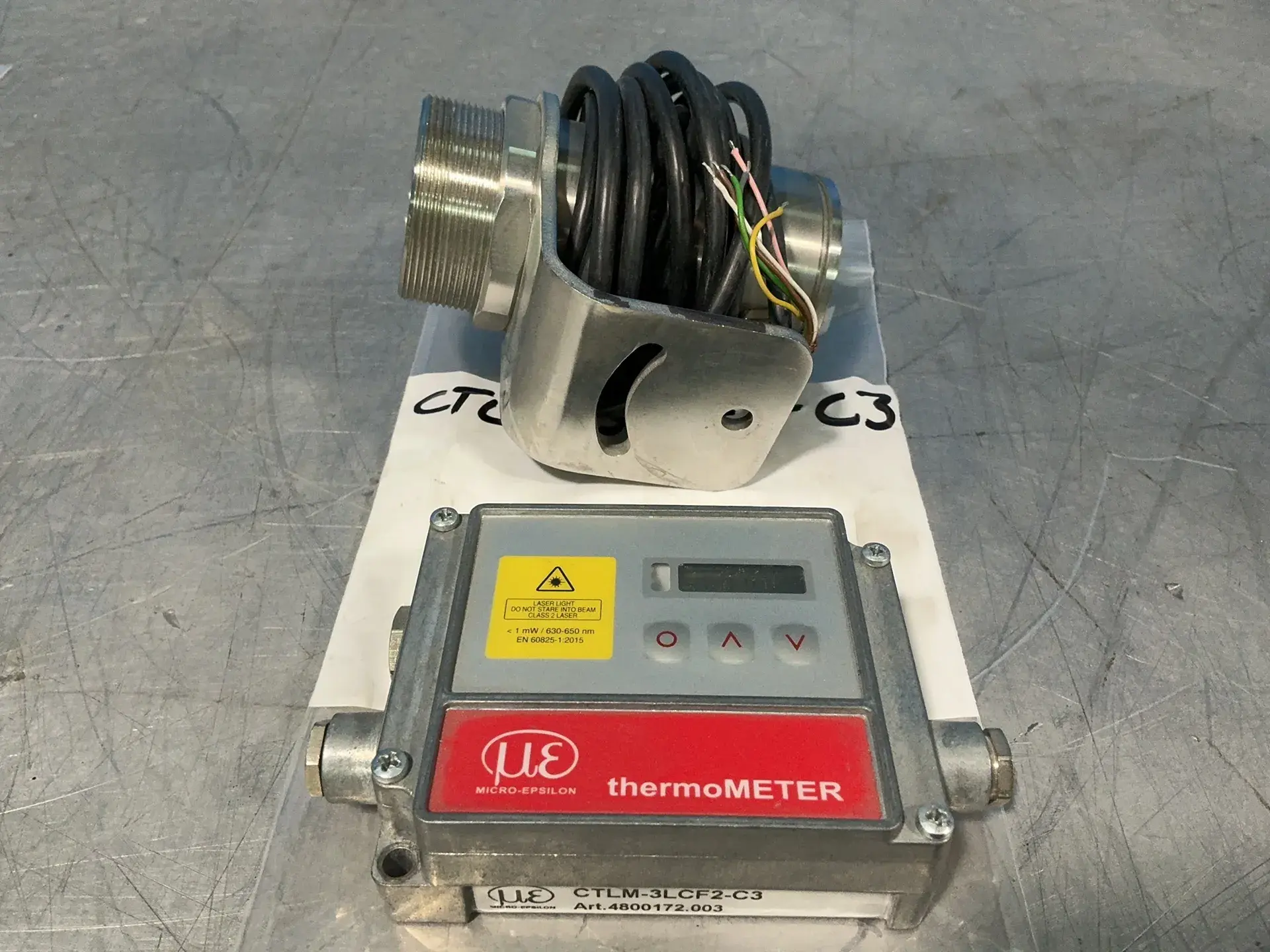 Used MICROEPSILON CTLM3LCF2C3 / 3MLCF2CB3 Pyrometers Ohio US | HGR 24 #1549973
