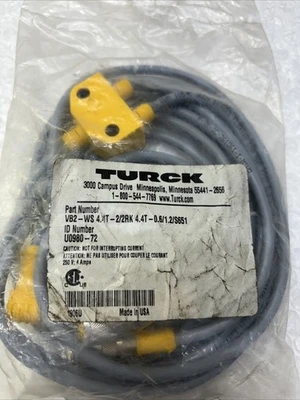 NEW Turck VB2-WS 4.4T-2/2RK 4.4T-0.6/1.2/S651