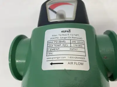 Used SPEEDAIRE Coalescing Air Filter, 0.01 micron 1-1/2" NPT, 353 cfm, 290psi Air Filtration Units Michigan US | Maverick Industrial Sales #1496063