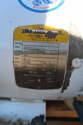 USED BALDOR 37E572Y698H3