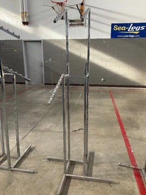 Lot of 3 metal clothing racks