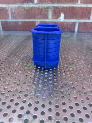 USED LOT OF 4 - EPPENDORF 5920 717.006 ADAPTERS FOR ROTORS, FOR 2 BOTTLES 250 ML FLAT