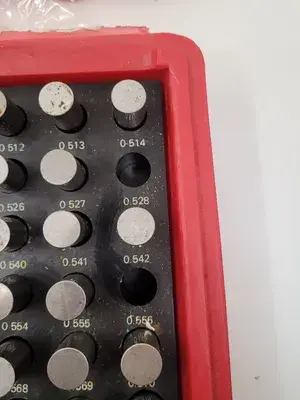 USED MHC M3 MINUS PLUG GAGE SET