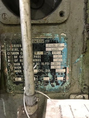 1964 VERSON S4-600-108-72T Straight Side Double Crank Press | Universal Press & Machinery (UPM) (13)