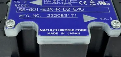 NEW NACHI SS-G01-E3X-R-D2-E40 SOLENOID VALVE
