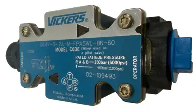 NEW VICKERS DG4V-3-2A-M-FPA5WL-B6-60 HYDRAULIC VALVE 02-109493