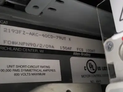 NEW ALLEN-BRADLEY 2193FZ-AKC-40CD-79UT