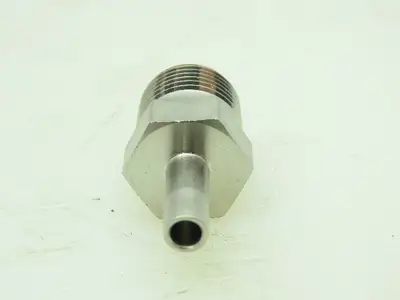 Hy-Lok Stainless Male Adapter Fitting  1/4" Tube x 3/8" NPT Pipe  LOT OF 7