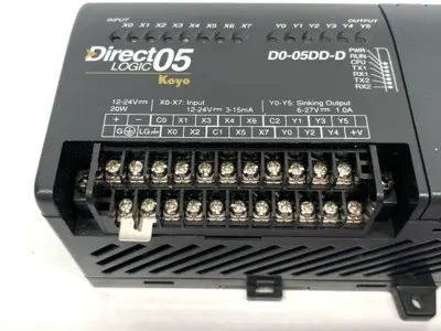 USED AUTOMATIONDIRECT KOYO DIRECTLOGIC DL05 PROGRAMMABLE LOGIC CONTROLLER