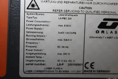 OR LASER LS-PEC 200 Laser Markers | Levy Recovery Group (17)