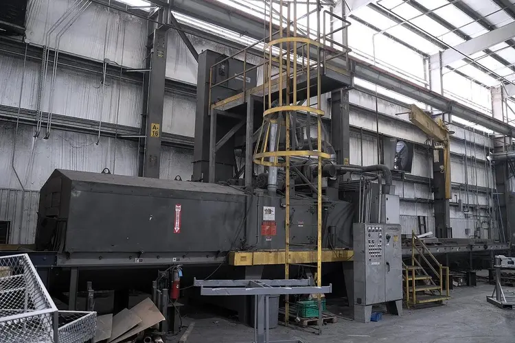Used 2012 PANGBORN ES-1821 Roller Conveyor Shot Blaster Pennsylvania US | Shot Blasting Equipment #380916