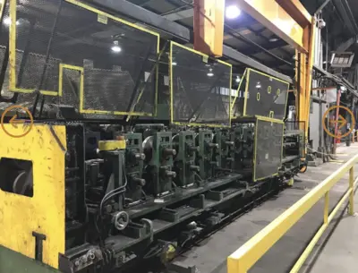 Side by Side Cee & Zee Roll Forming Machine in Miami, USA